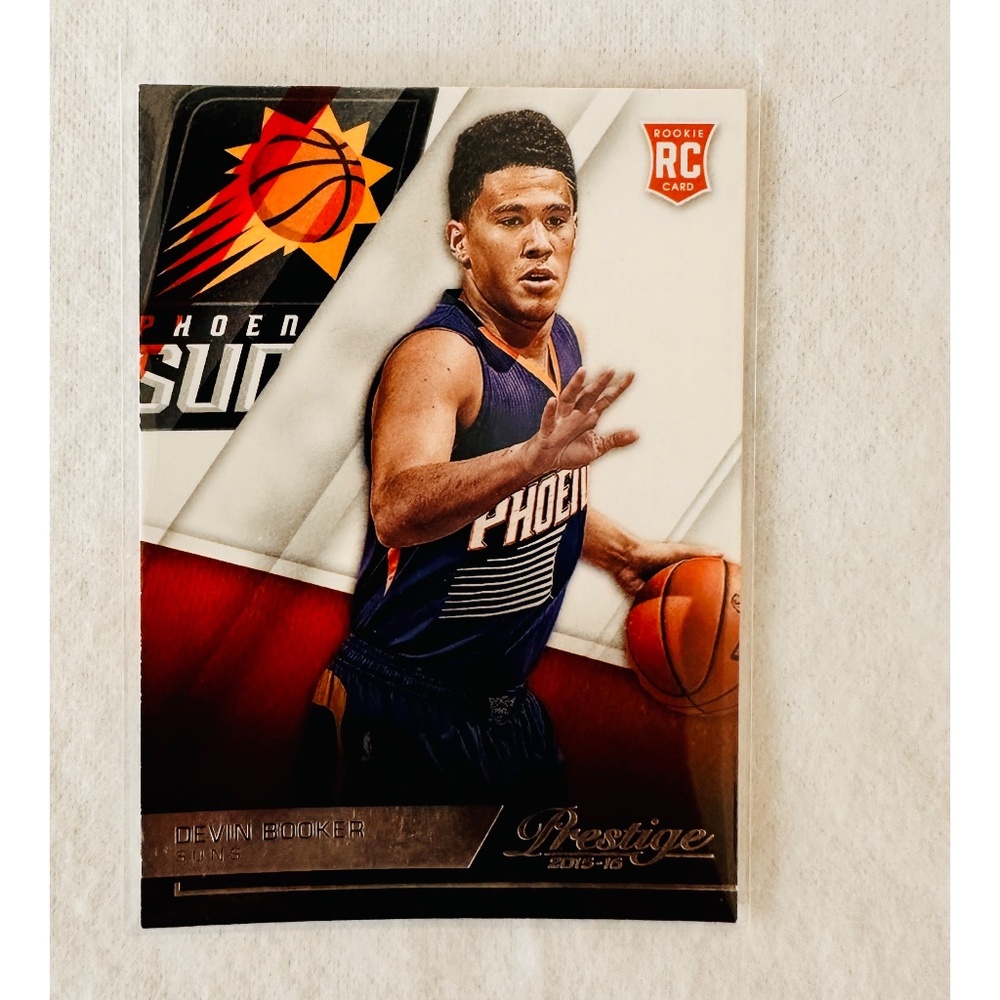 Prestige 2015-16 Devin Booker Phoenix Suns #221 Rookie Card,